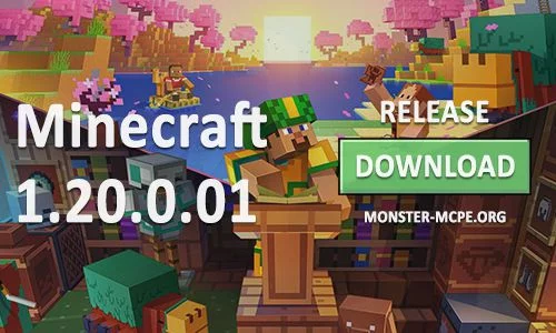 Minecraft PE 1.20.0.01 for Android
