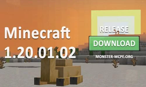 Minecraft PE 1.20.01.02 for Android