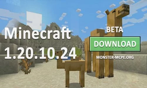 Minecraft PE 1.20.10.24 for Android