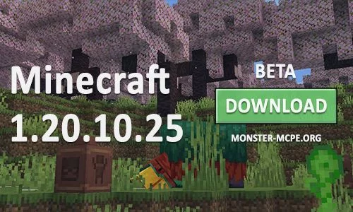 Minecraft PE 1.20.10.25 for Android