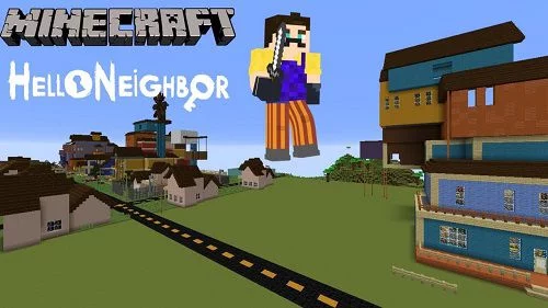Hello Neighbor In Minecraft Map