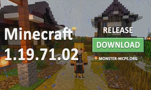 Minecraft PE 1.19.71.02 for Android