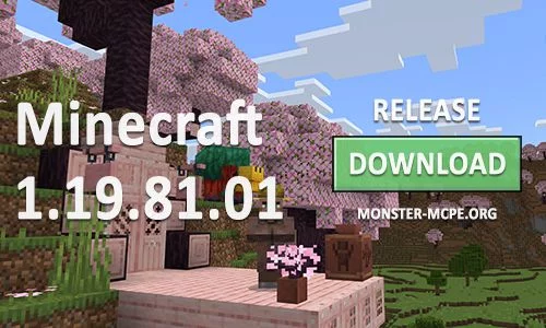 Minecraft PE 1.19.81.01 for Android