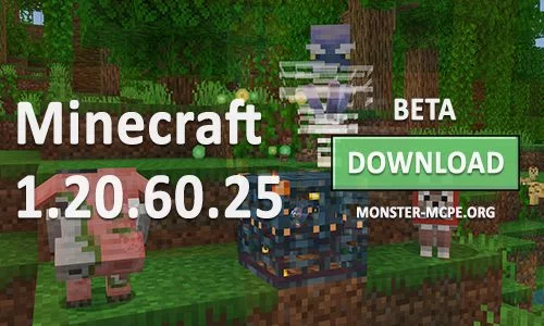 Minecraft PE 1.20.60.25 for Android