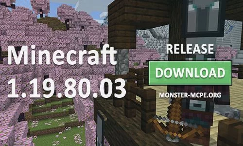 Minecraft PE 1.19.80.03 for Android