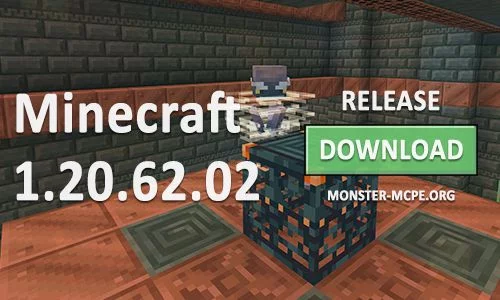 Minecraft PE 1.20.62.02 for Android