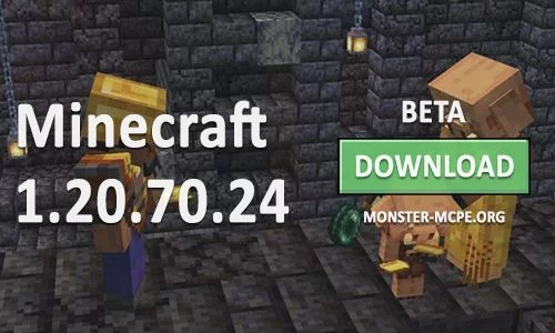 Minecraft PE 1.20.70.24 for Android