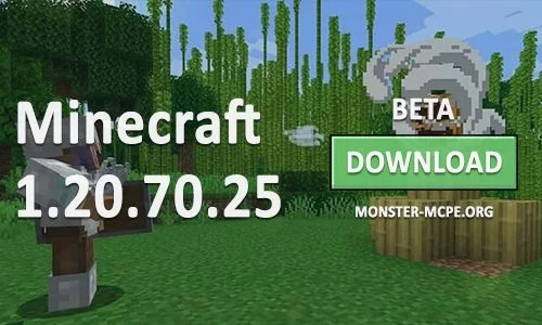 Minecraft PE 1.20.70.25 for Android