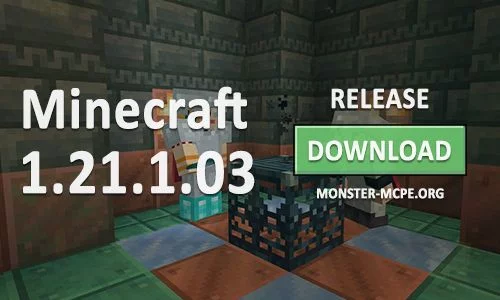 Minecraft PE 1.21.1.03 for Android